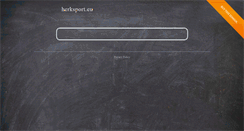 Desktop Screenshot of herksport.eu